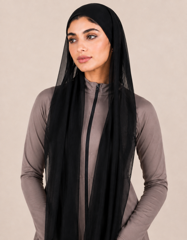 Black Swimming Hijab