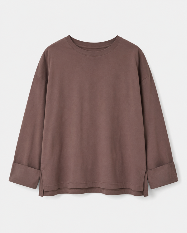Daily Long Sleeve-brown